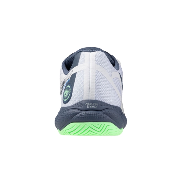 Mizuno Wave Enforce Court AC - White/Vintage Indigo/Neo Mint