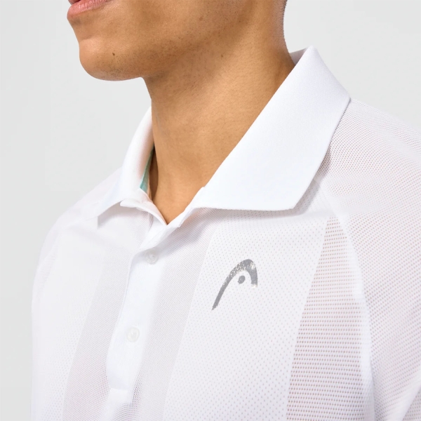 Head Performance Graphic Polo - White
