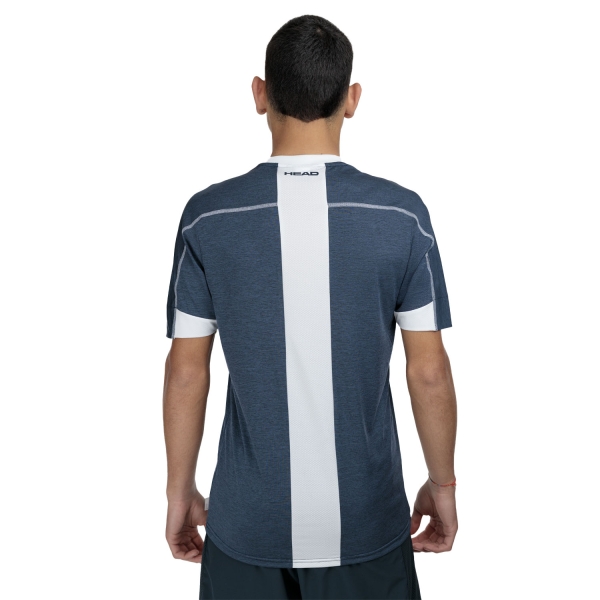 Head Play Tech Performance Maglietta - Navy