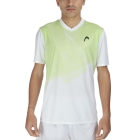 Head Topspin Graphic Maglietta - Print Vision M/Lightlime
