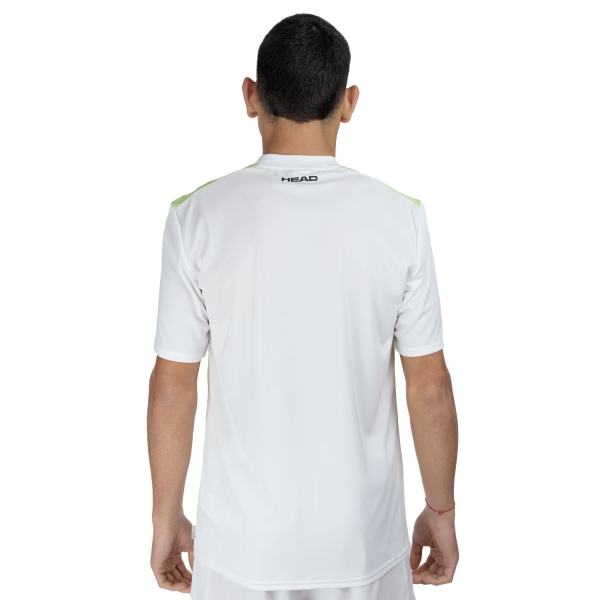 Head Topspin Graphic Maglietta - Print Vision M/Lightlime