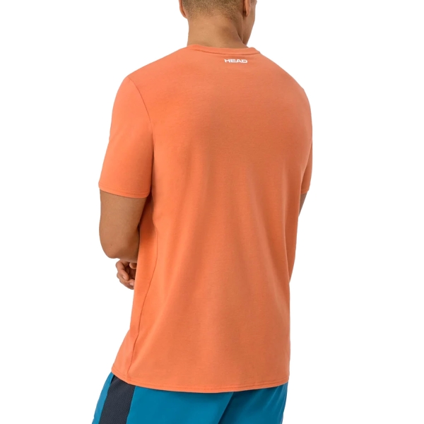 Head Carl Logo Maglietta - Campfire Orange