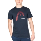 Head Carl Logo Maglietta - Navy