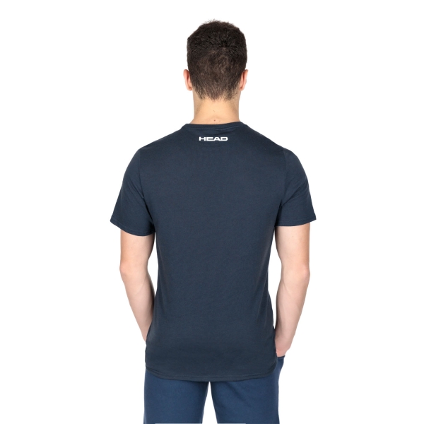 Head Carl Logo Maglietta - Navy