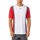 Head Club 25 Tech Maglietta - Red/White