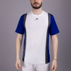 Head Club 25 Tech Maglietta - Royal Blue/White