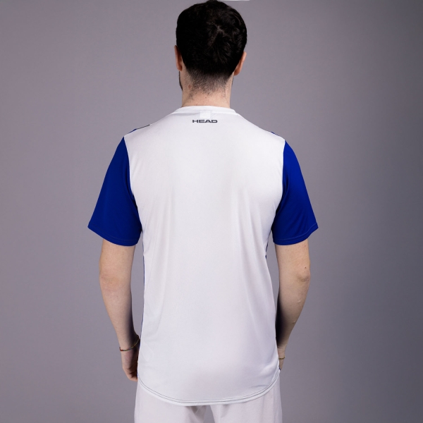 Head Club 25 Tech Maglietta - Royal Blue/White