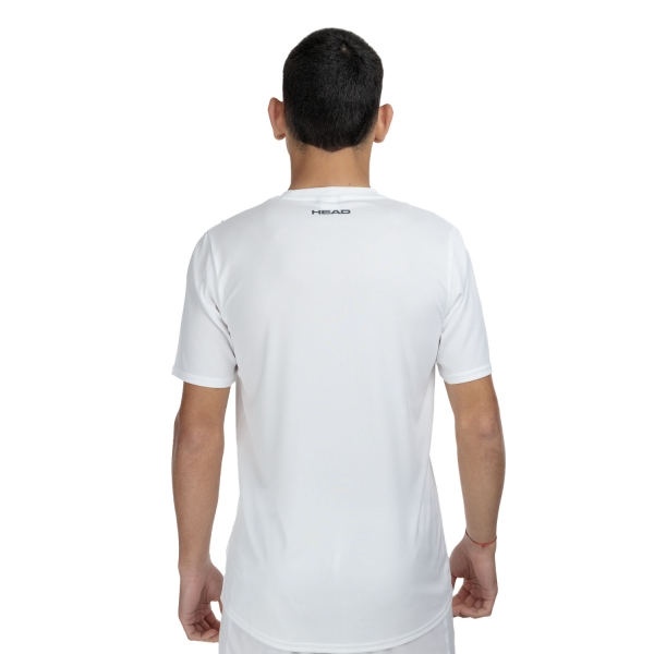 Head Club 25 Tech Maglietta - White