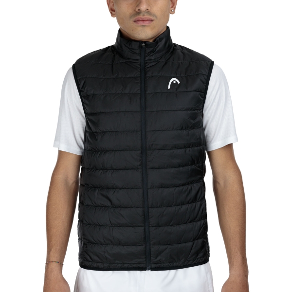 Chaquetas Tenis Hombre Head Club Chaleco  Black 811785BK