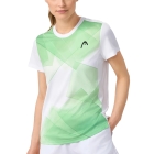 Head Tie Break Maglietta - Print Vision/Celery Green