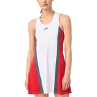 Head Club 25 Vestito - Red/White