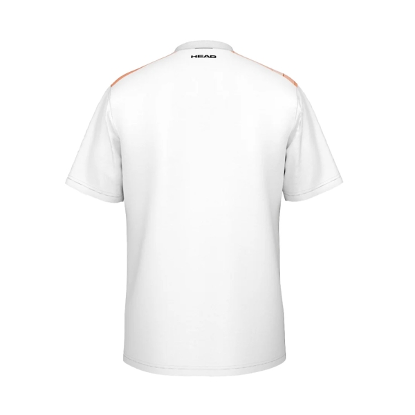 Head Topspin Maglietta Bambino - Print Vision/Campfire Orange