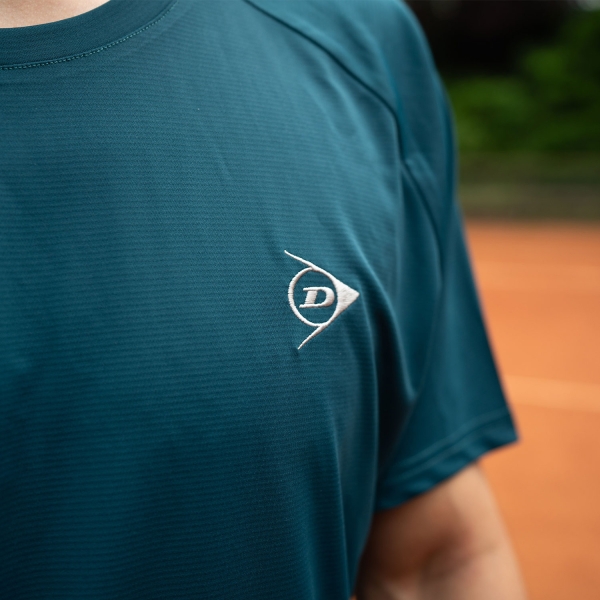 Dunlop Club Logo Maglietta - Atlantic Deep