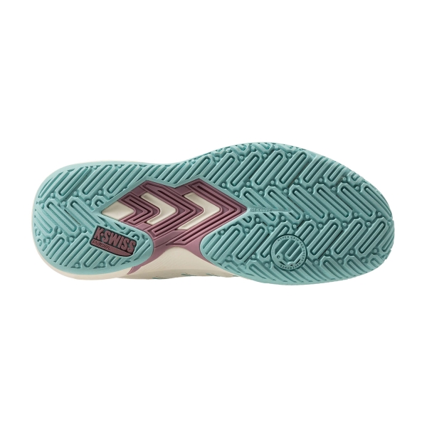 K-Swiss Ultra Court Padel - White/Lilas/Pastel Turquoise