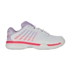 K-Swiss Hypercourt Express 2 Clay - White/Orchid Petal/Neon Blaze