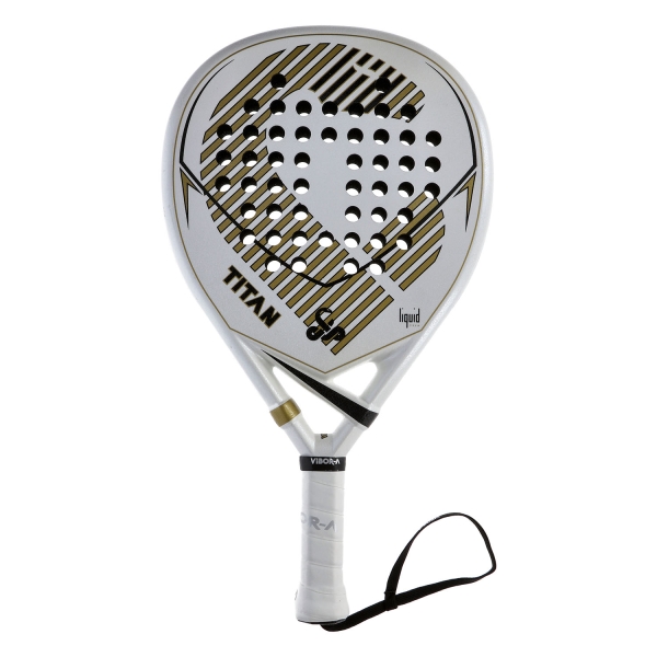Vibor-A Titan Limited Edition Padel - White/Gold