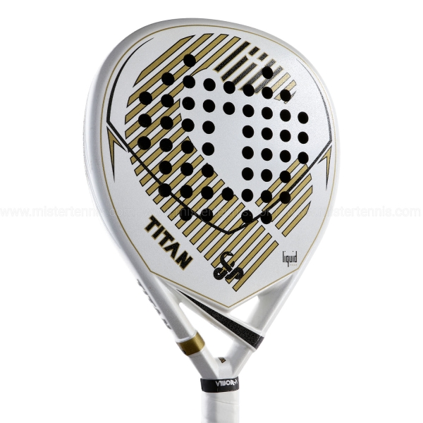 Vibor-A Titan Limited Edition Padel - White/Gold