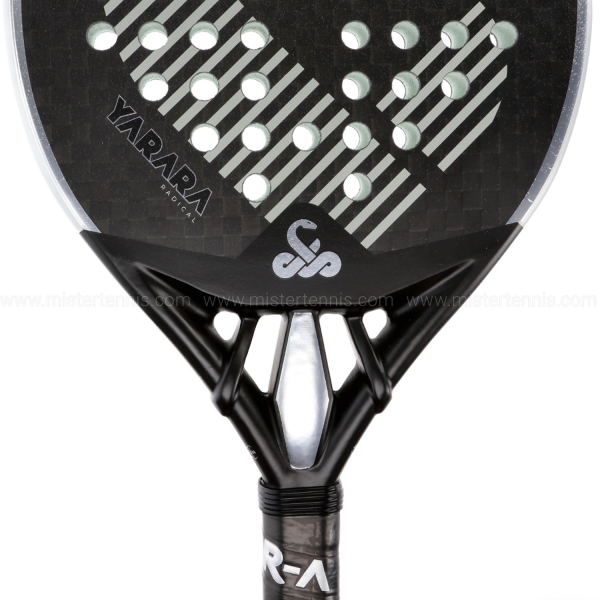 Vibor-A Yarara Radical 12K 2.0 Padel - Black/Silver