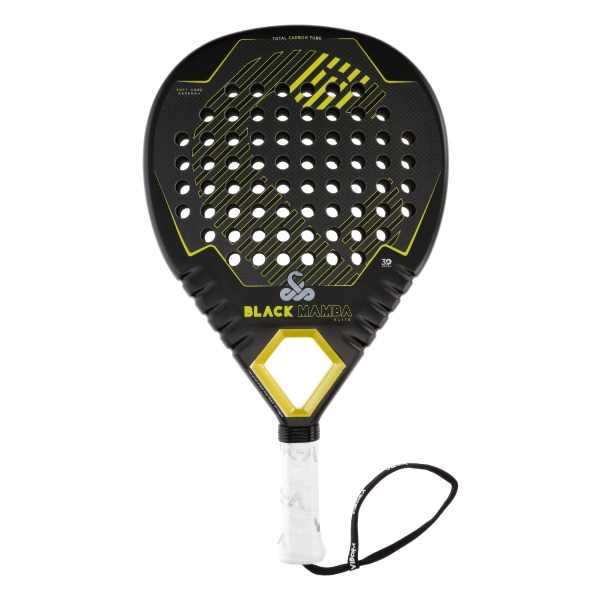 Vibor-A Black Mamba Elite 3K Padel - Black/Yellow