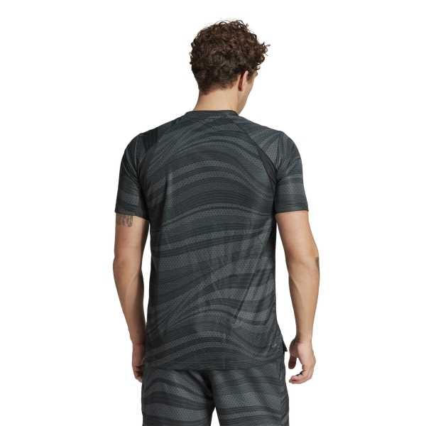 adidas Club Climacool Graphic T-Shirt - Black/Carbon