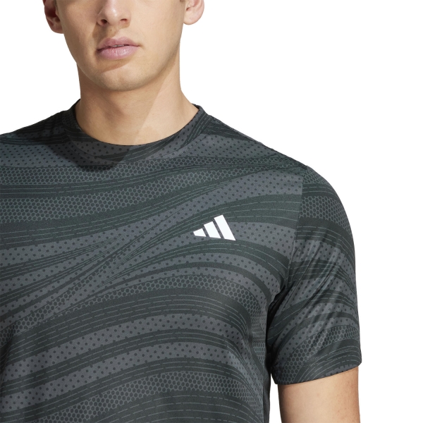 adidas Club Climacool Graphic T-Shirt - Black/Carbon