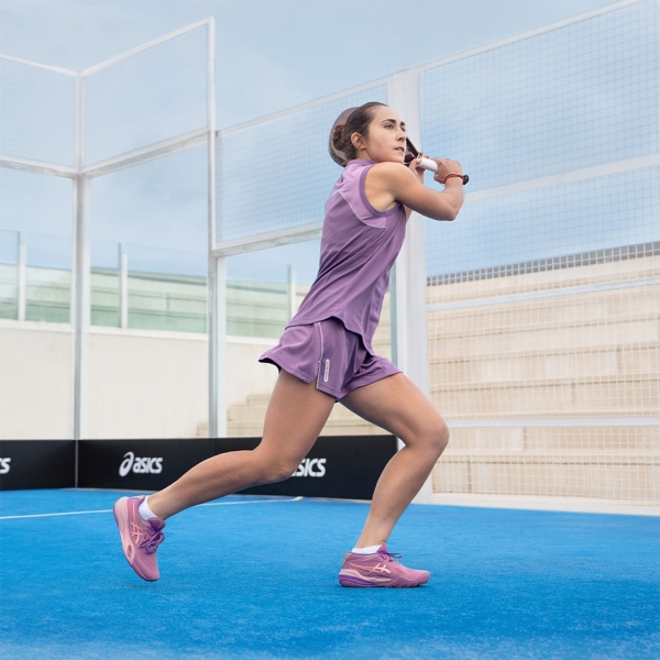 Asics Court Pro 2 in 1 4in Pantaloncini - Ube