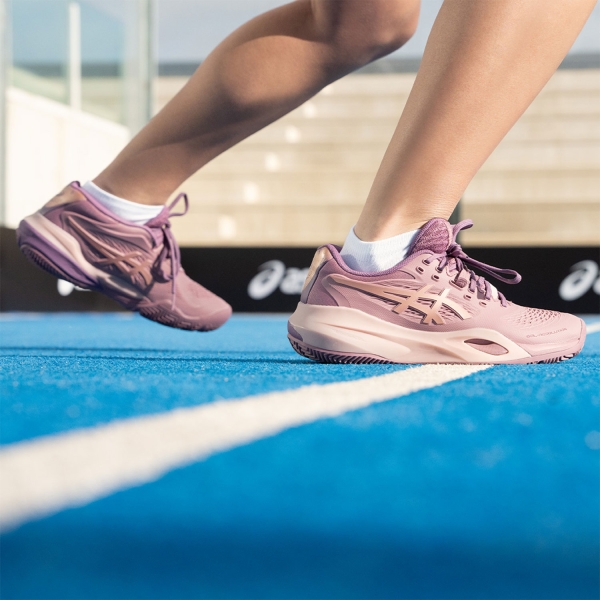 Asics Gel Resolution X Padel - Purple Oxide/Rose Gold