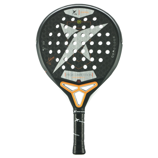 Drop Shot Pro Competition Padel Racket Drop Shot Axion Control 1.0 Padel  Black/Silver DP324011