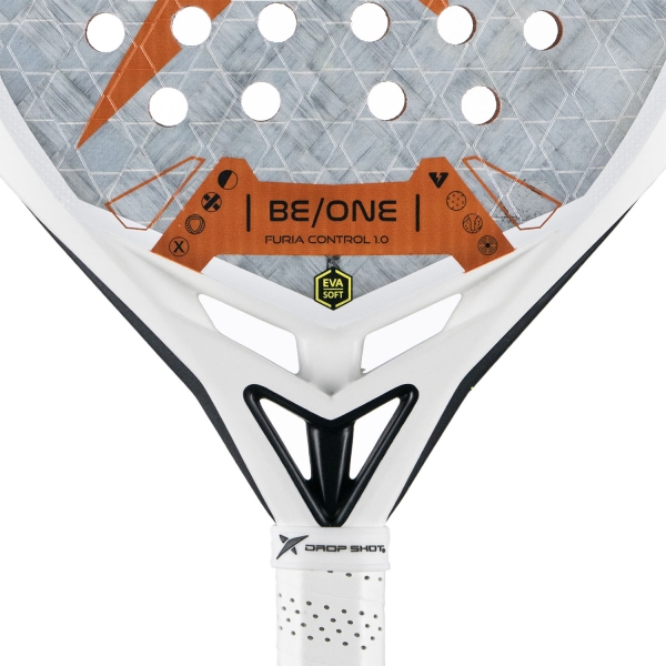 Drop Shot Furia Control 1.0 Padel - Grey/Orange