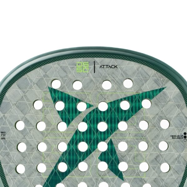Drop Shot Furia Attack 1.0 Padel - Green/Grey