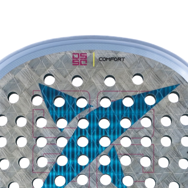 Drop Shot Quantum 2.0 Padel - Grey/Light Blue