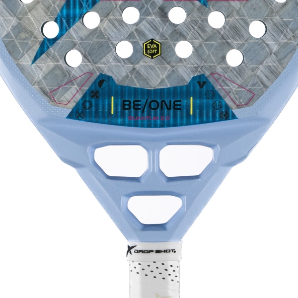 Drop Shot Quantum 2.0 Padel - Grey/Light Blue