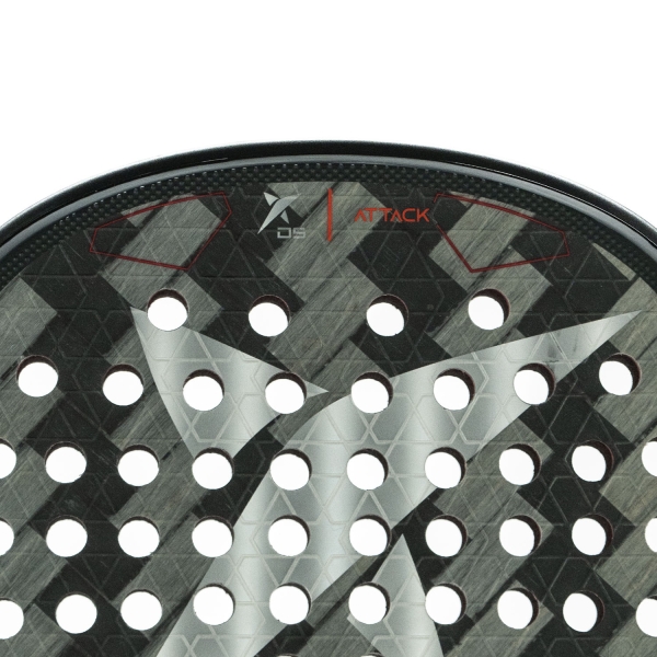 Drop Shot Conqueror Attack 1.0 Padel - Silver/Red