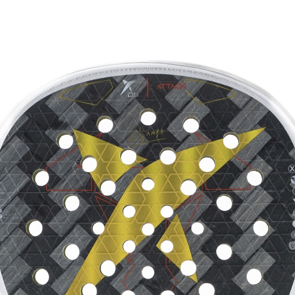 Drop Shot Explorer Pro Attack 1.0 Padel - Black/Gold/White