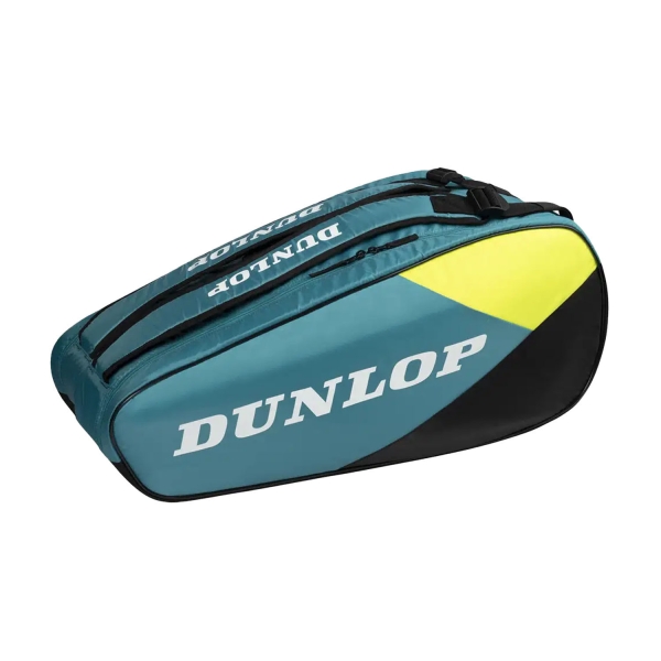 Bolsa Tenis Dunlop Dunlop SX Club x 6 Bolsa  Teal/Black/Yellow 10364027