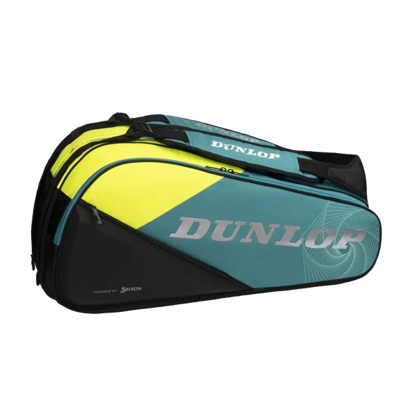 Bolsa Tenis Dunlop Dunlop SX Performance x 8 Bolsa  Teal/Black/Yellow 10364023