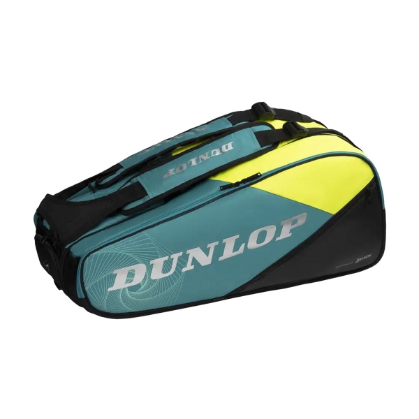 Dunlop SX Performance x 8 Borsa - Teal/Black/Yellow