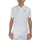 Head Club 25 Tech Polo - White