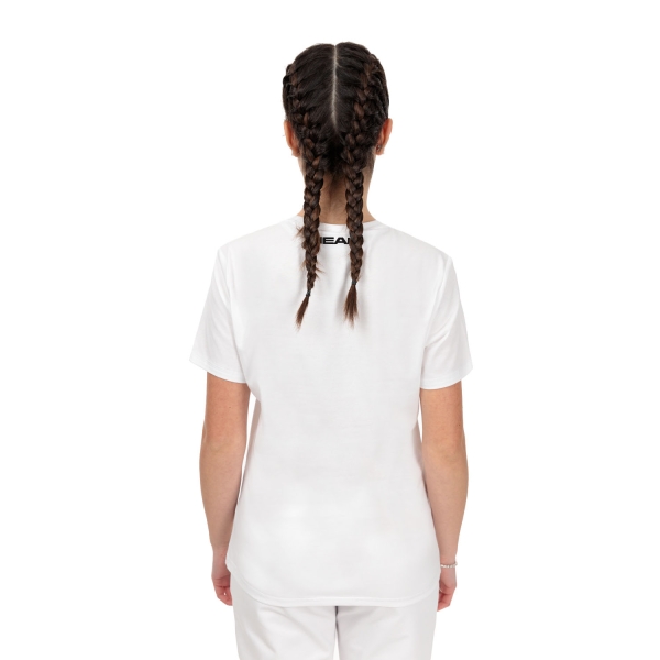 Head Club Lara Logo Maglietta - White