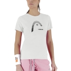 Head Lara Logo Maglietta - White