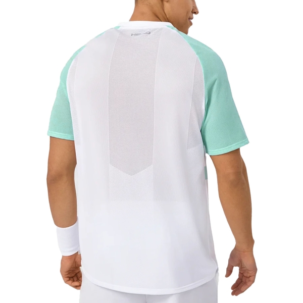 Head Performance Maglietta - Print Perf M/Aqua