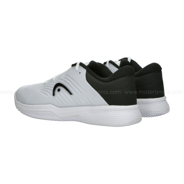 Head Revolt Pro 4.5 Clay Junior - White/Black