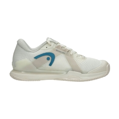 Head Sprint Pro 4.0 Clay - Chalk White/Twilight Blue