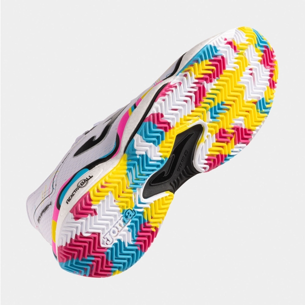 Joma Smash - White/Multicolor
