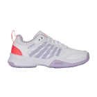 K-Swiss Court Express 2 Clay - White/Orchid Petal/Neon Blaze