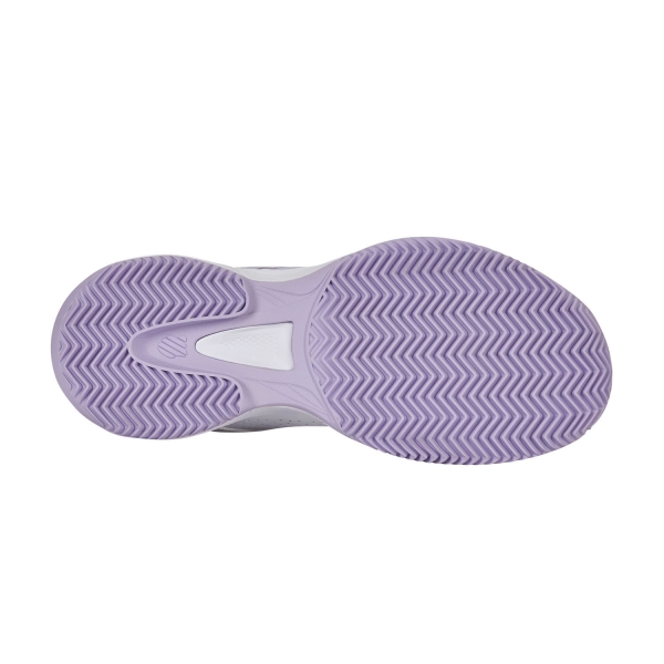K-Swiss Court Express 2 Clay - White/Orchid Petal/Neon Blaze