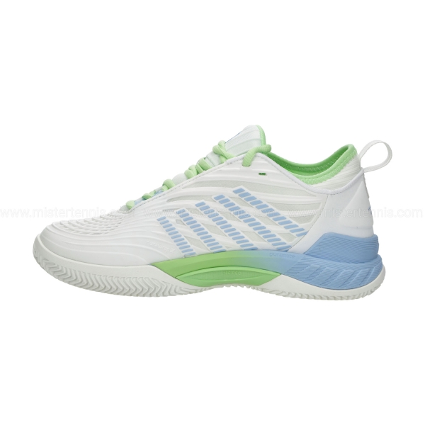 K-Swiss Hypercourt Supreme 2 Clay - Lucent White/Paradise Greed/Dutch Canal