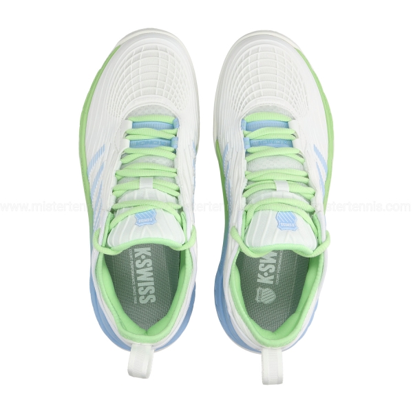 K-Swiss Hypercourt Supreme 2 Clay - Lucent White/Paradise Greed/Dutch Canal
