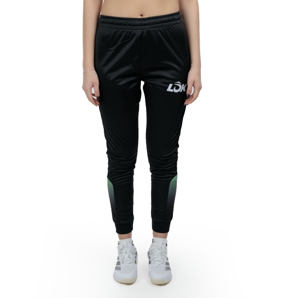 Pantaloni e Tights Tennis Donna LOK Logo Pantaloni  Black LOAP1EA1W27S