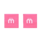 Mico Logo Muñequeras Cortas - Fucsia Fluo